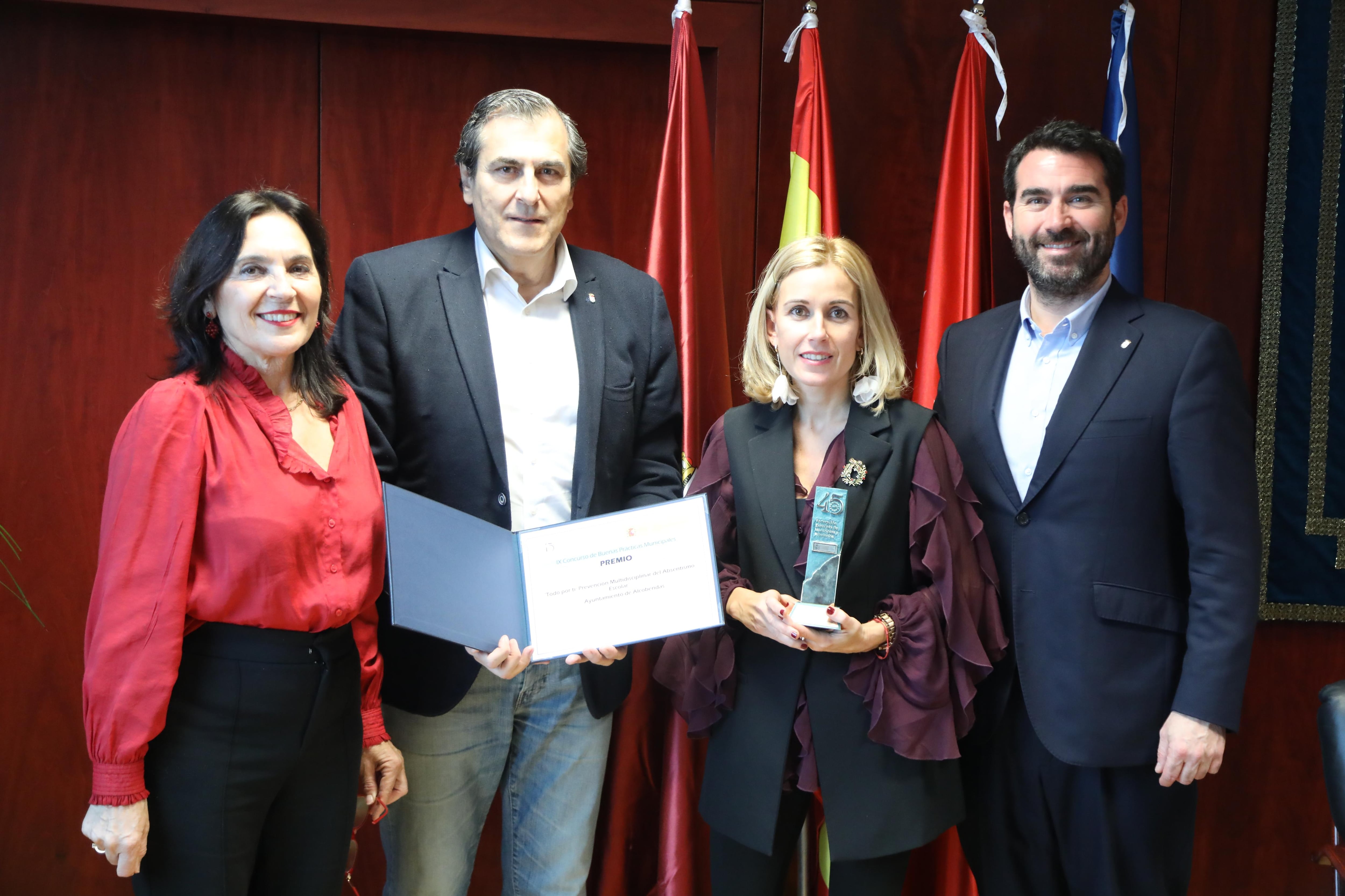 Alcobendas es reconocida por sus buenas prácticas en prevención del absentismo escolar