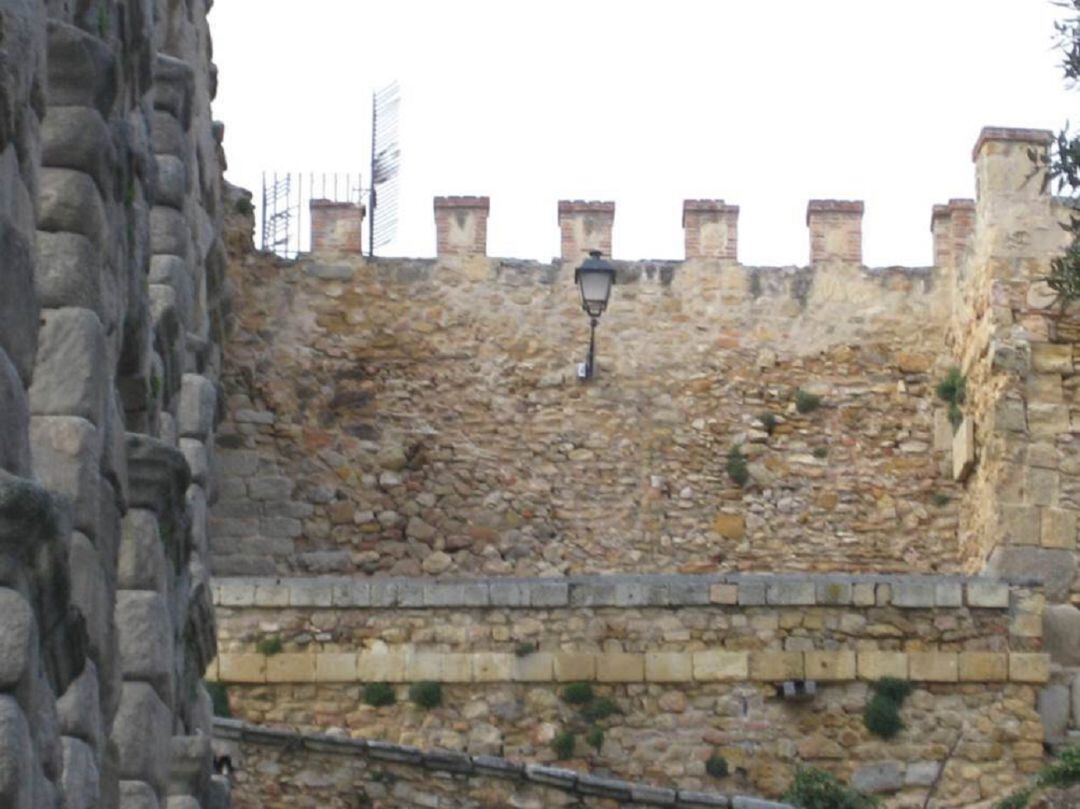 Esta actuación tiene como objetivo consolidar este tramo de muralla, con el fin de salvaguardar el monumento 