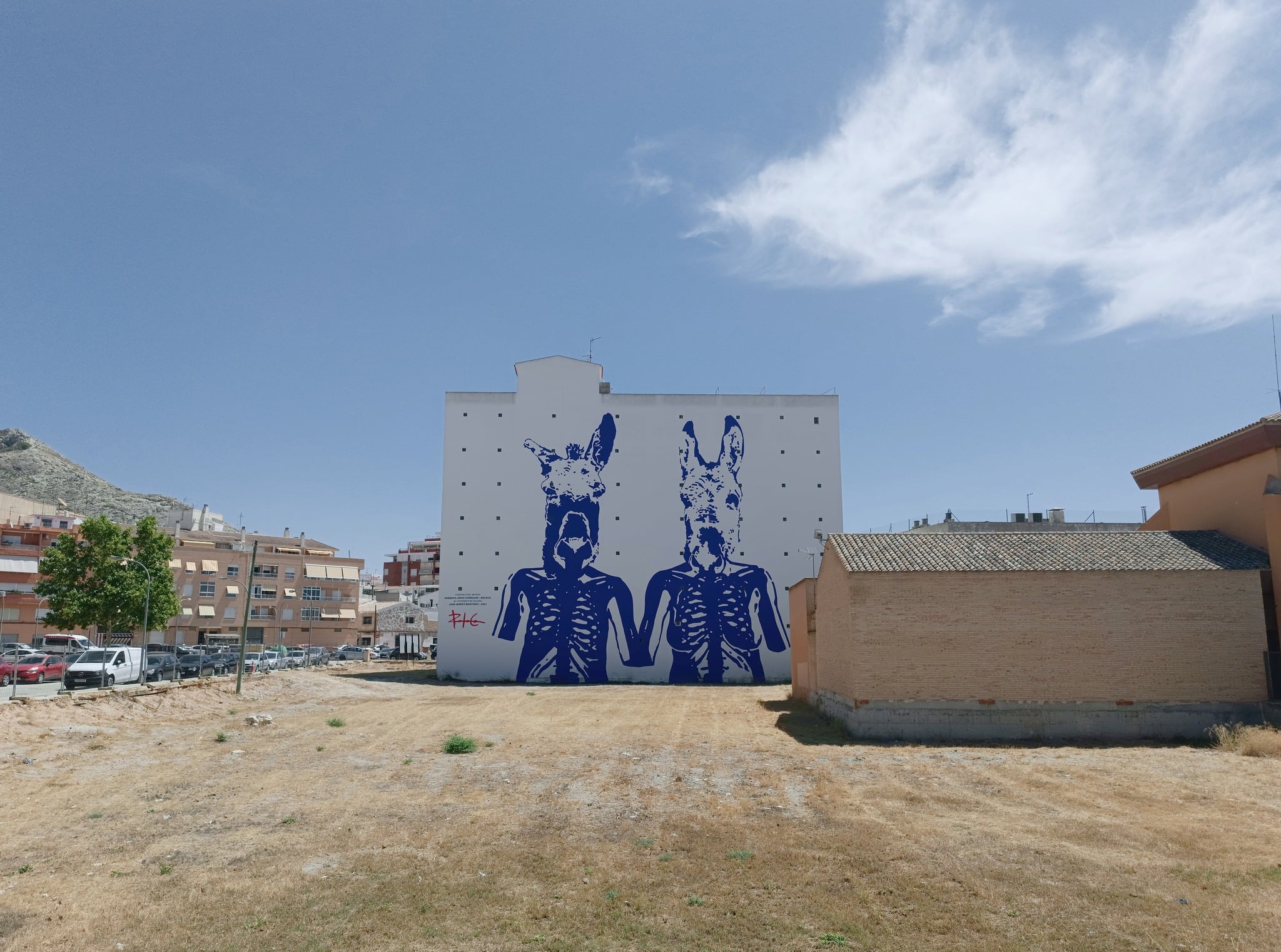 Macro mural homenaje a Soli