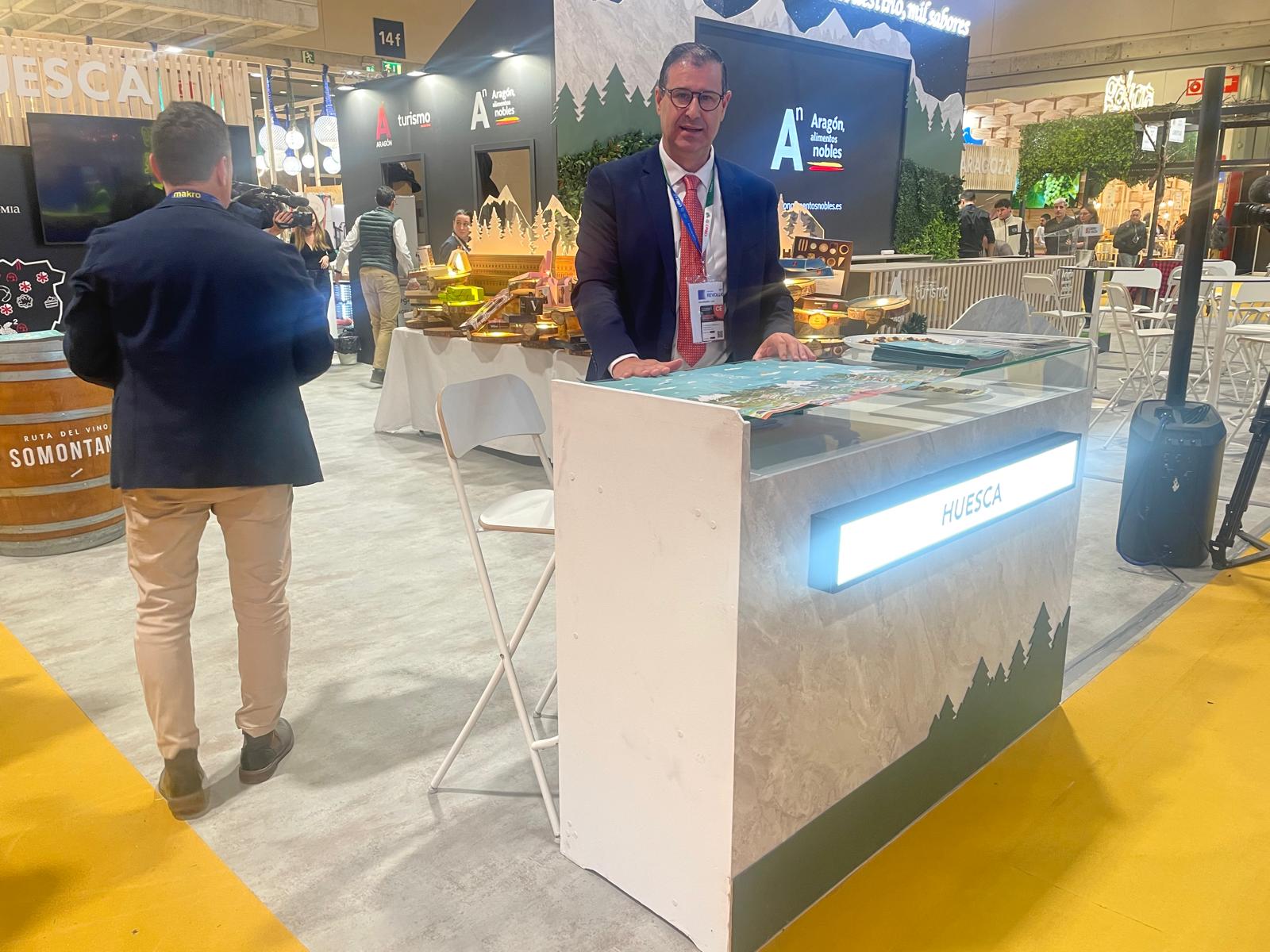 Espacio de Huesca en el stand de Aragón