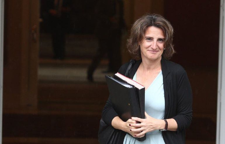 La ministra Teresa Ribera