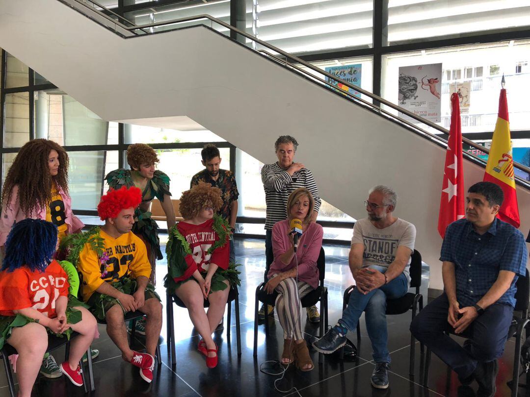 Presentación del musical "Peter Pan" en el Teatro del Bosque de Móstoles