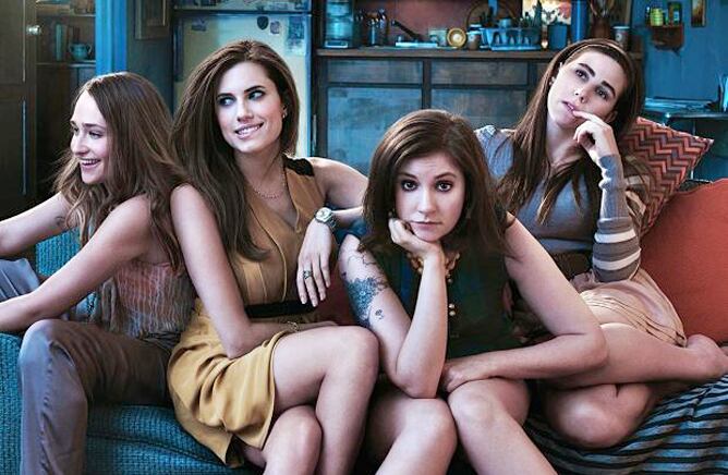 Jessa, Marnie, Hannah y Shoshanna, protagonistas de &#039;Girls&#039;