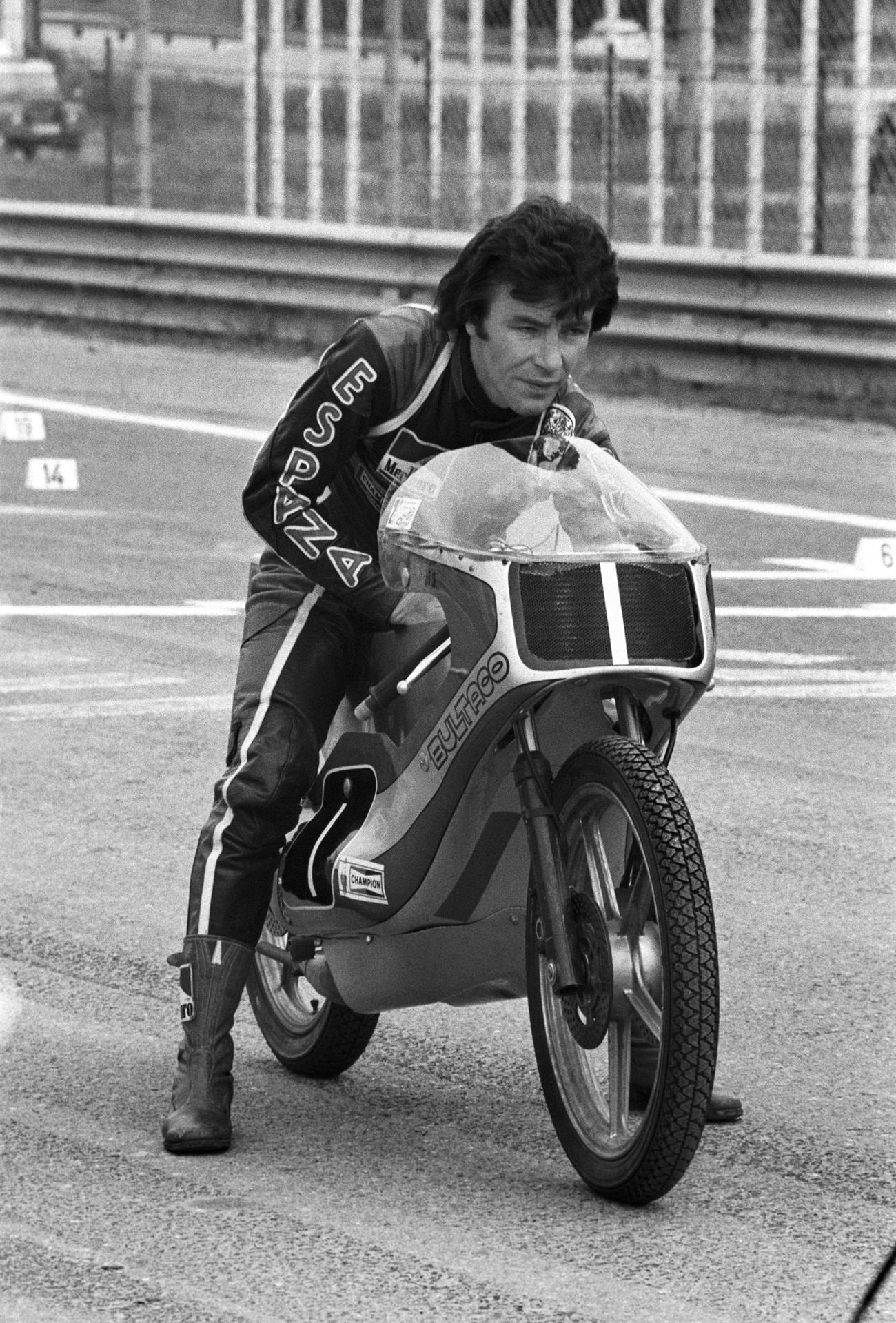 Ángel Nieto, piloto de Bultaco (1976)