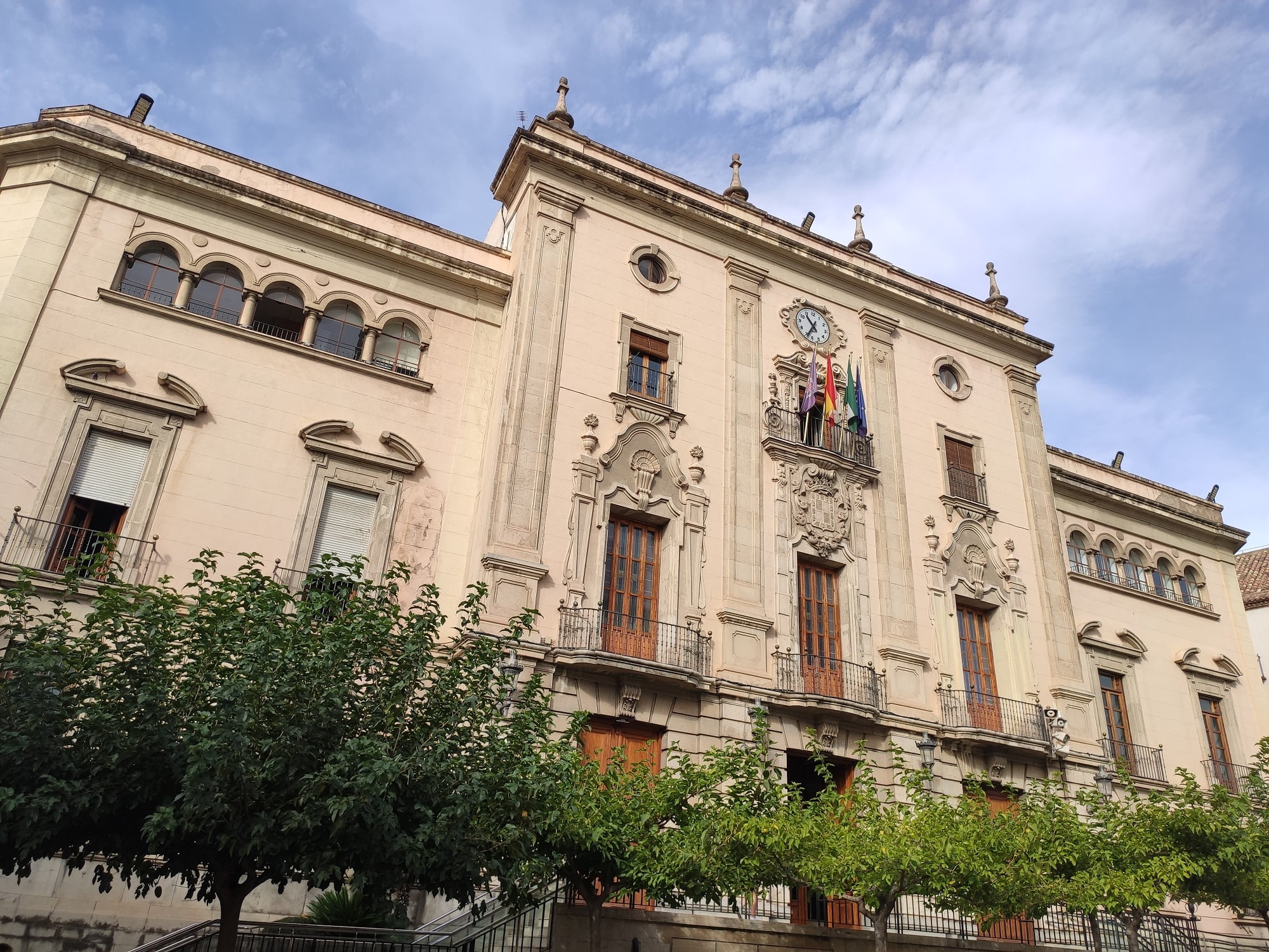 Fachada del Ayuntamiento de Jaén capital