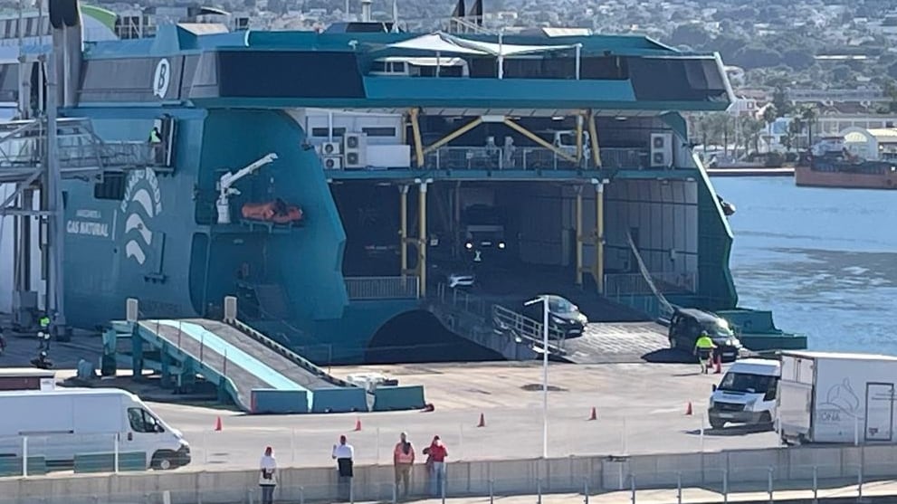 Muelle de la Pansa, donde se ha llevado a cabo la operación