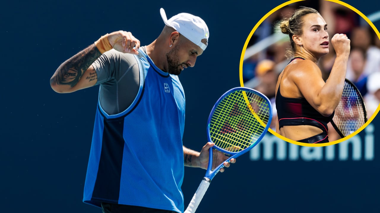 Nick Kyrgios y Aryna Sabalenka se citan en la &#039;Batalla de los sexos&#039;