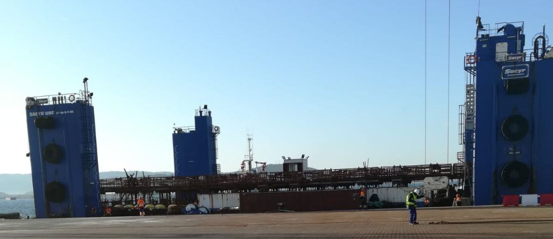 Actuaciones de Repsol en el puerto exterior