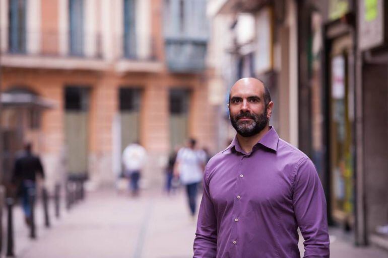 Ricardo López Prieto, procurador por Palencia de Podemos. 