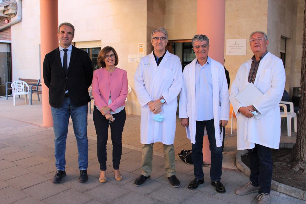 Antonio Murillo, en el centro de la imagen