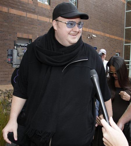 Kim Dotcom uno de los fundadores de la página web de descargas Megaupload.