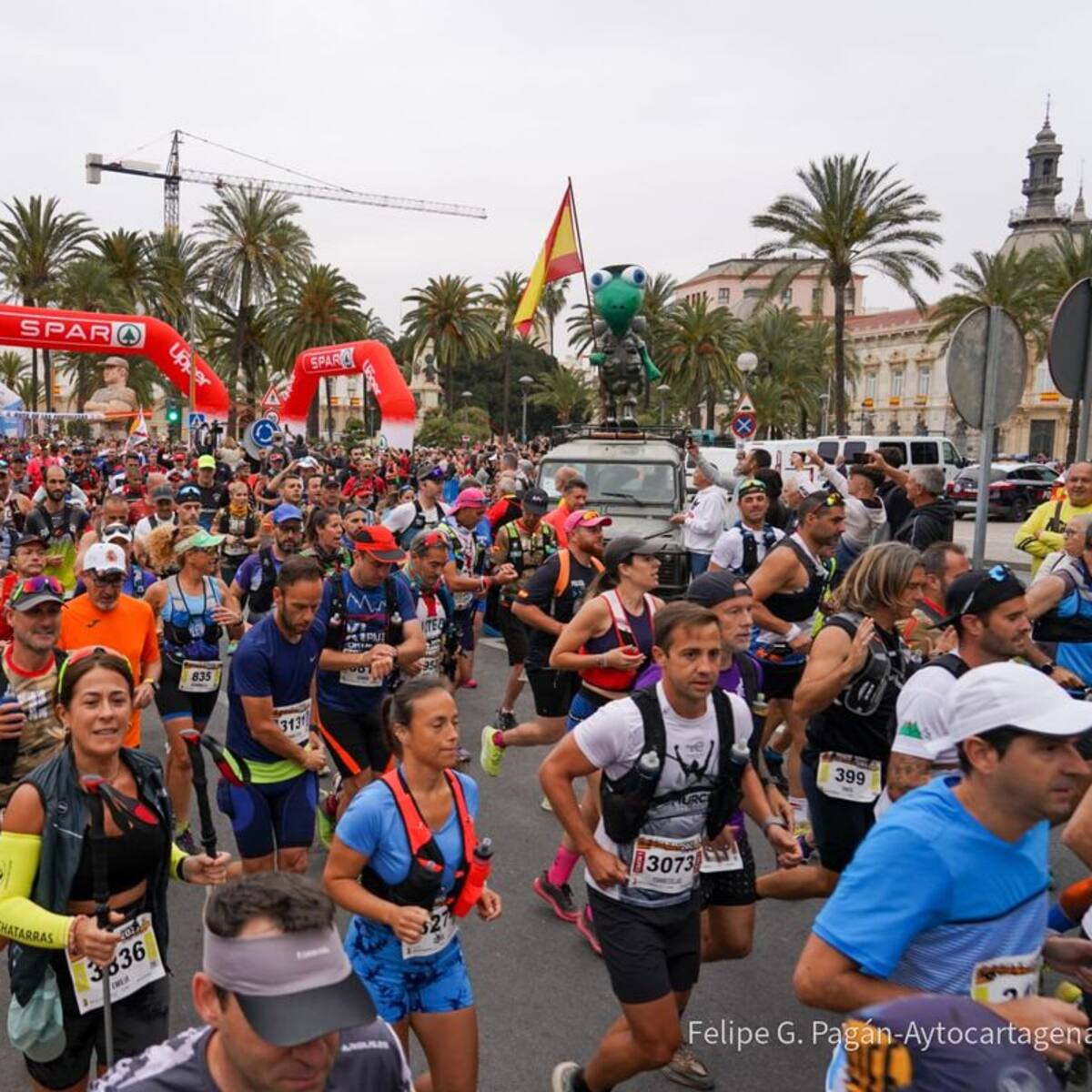 Los corredores de La Ruta de las Fortalezas dispondrán de transporte gratuito