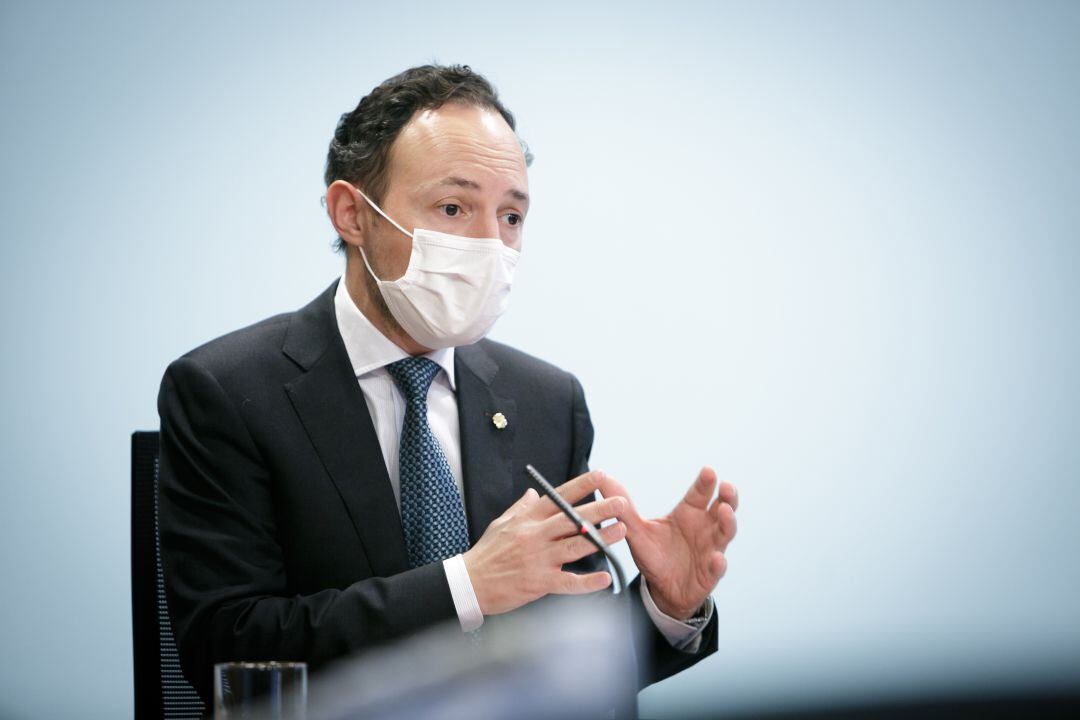 El cap de Govern, Xavier Espot.