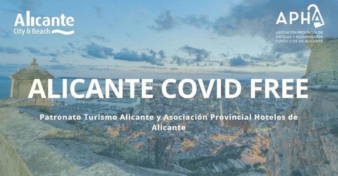 Imagen del distintivo creado para garantizar entornos hoteleros libres de coronavirus