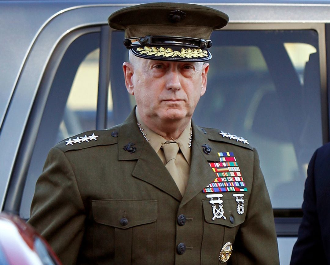 El general James Mattis en una fotografía de archivo