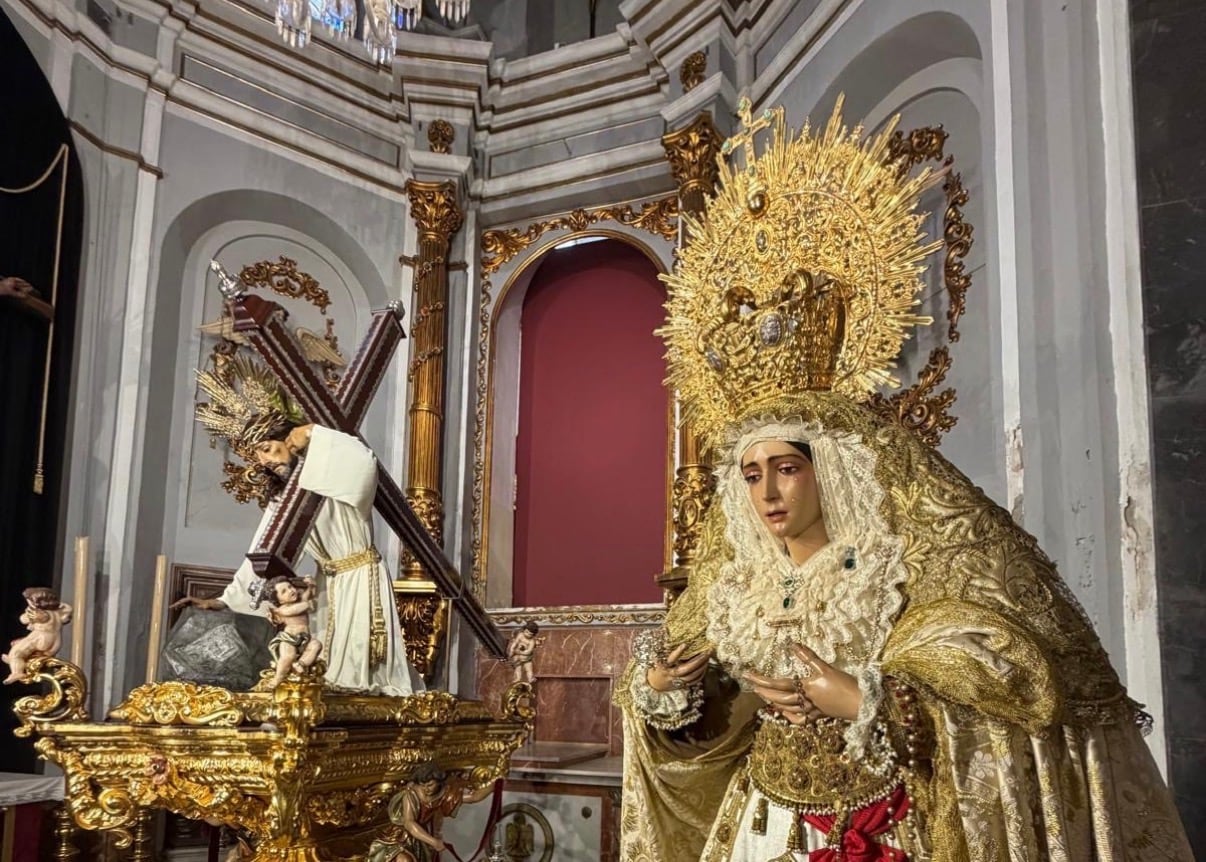 Sagrados Titulares de la cofradía de la Misericordia de Málaga