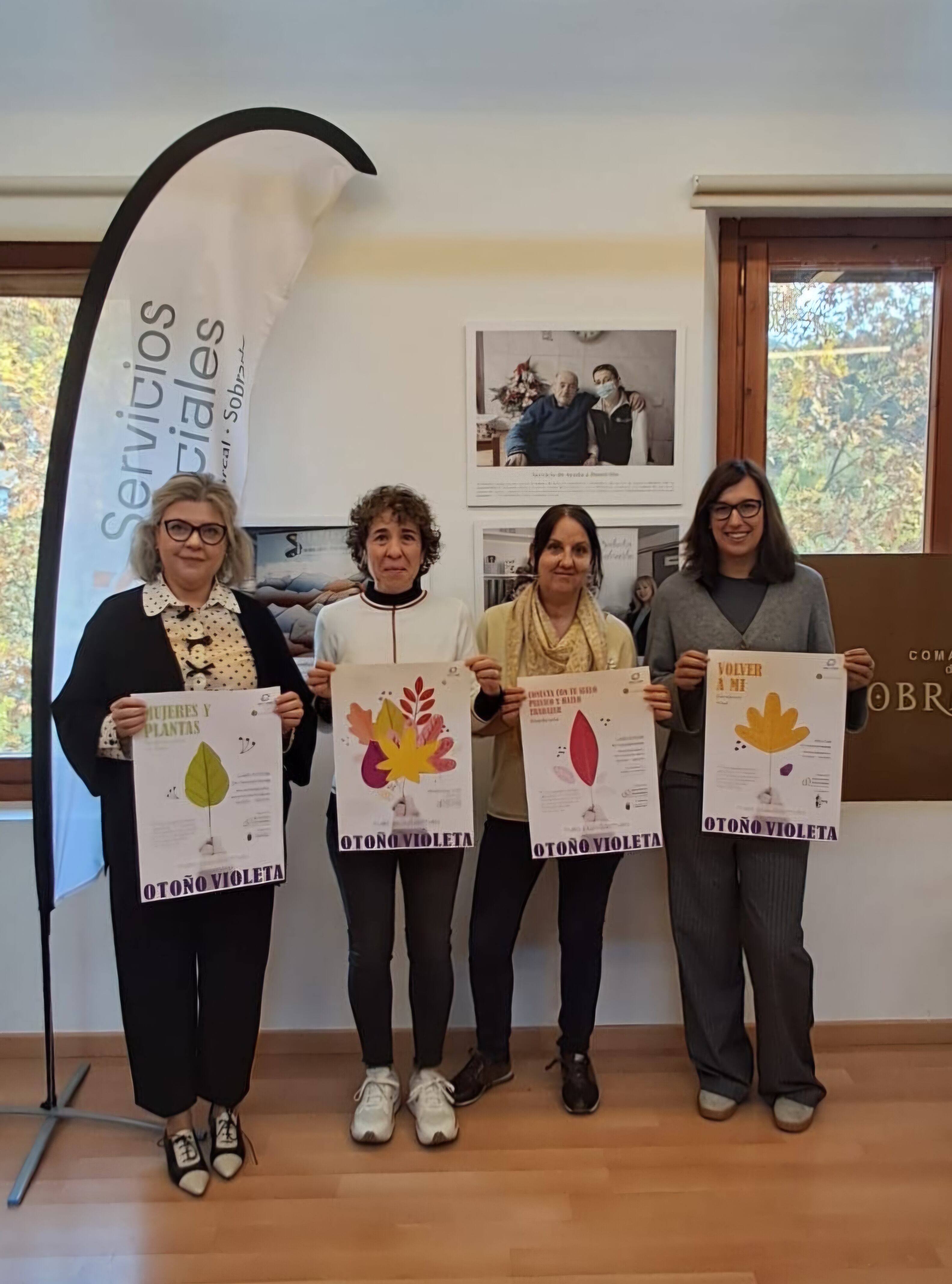 Presentación otoño violeta. Sobrarbe.