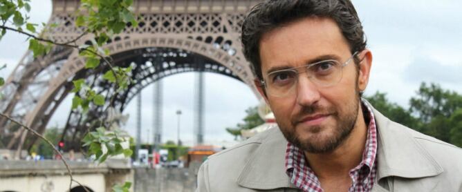 Maxim Huerta, con su último libro &#039;Una tienda en París&#039;