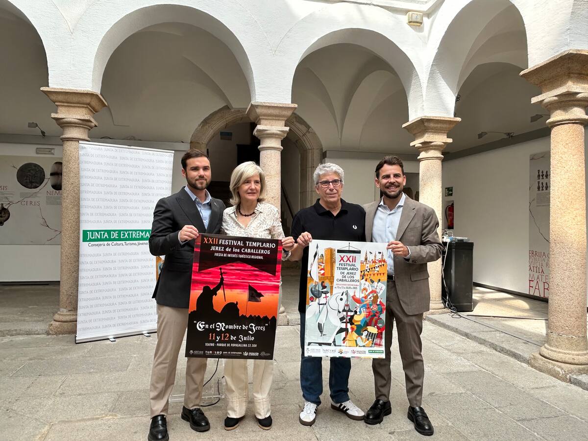 Presentación Festival Templario Jerez de los Caballeros