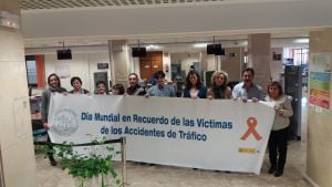 Concentración en la Jefatura Provincial de Tráfico