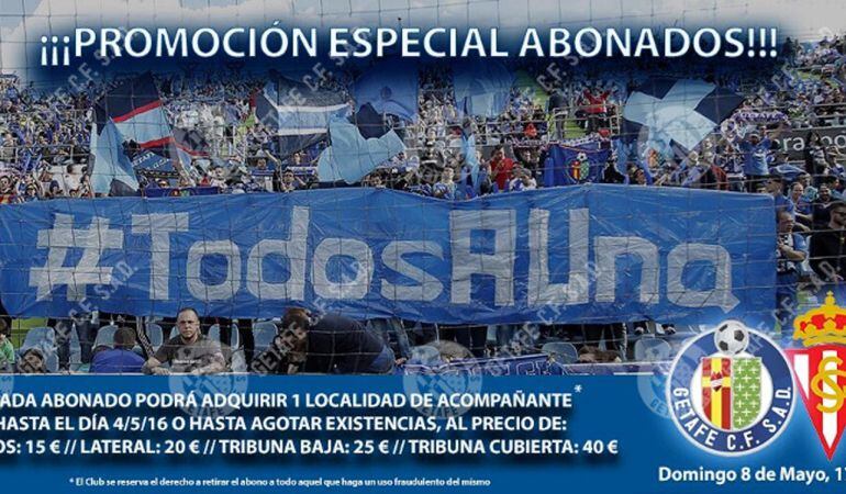El club reclama el apoyo de la afición en el último partido en casa