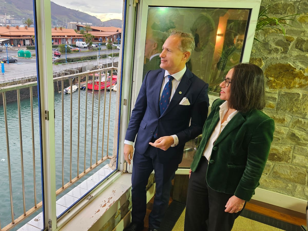 Iván Jiménez, presidente de la Autoridad Portuaria de Bilbao