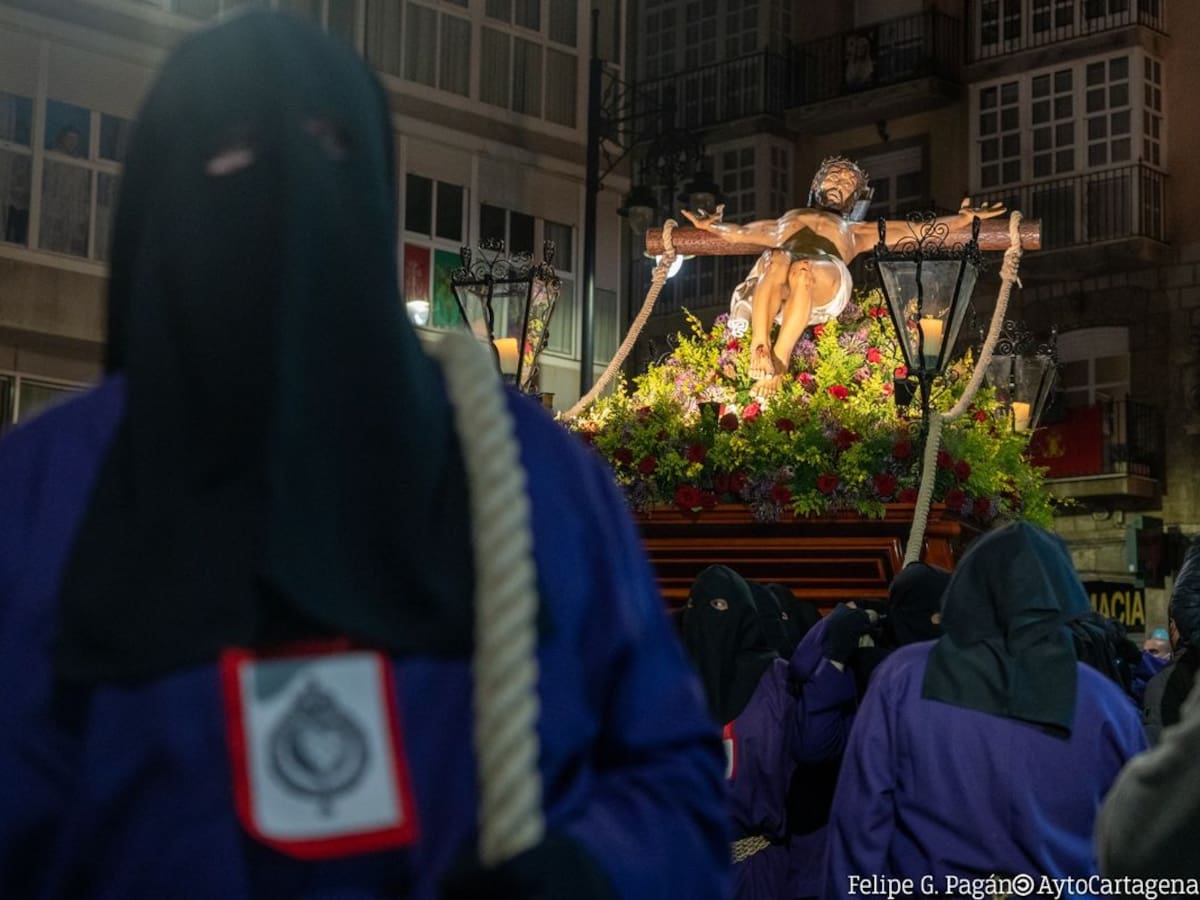 La primera procesión de España sale la madrugada de este Viernes de Dolores desde Cartagena