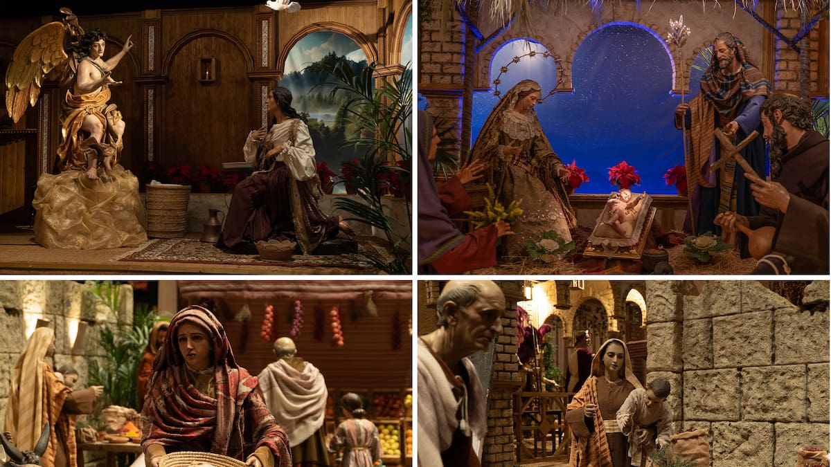 Hoy por Hoy desde el Belén de la Fundación de Cajasol que alcanzará la cifra récord de 200.000 visitas