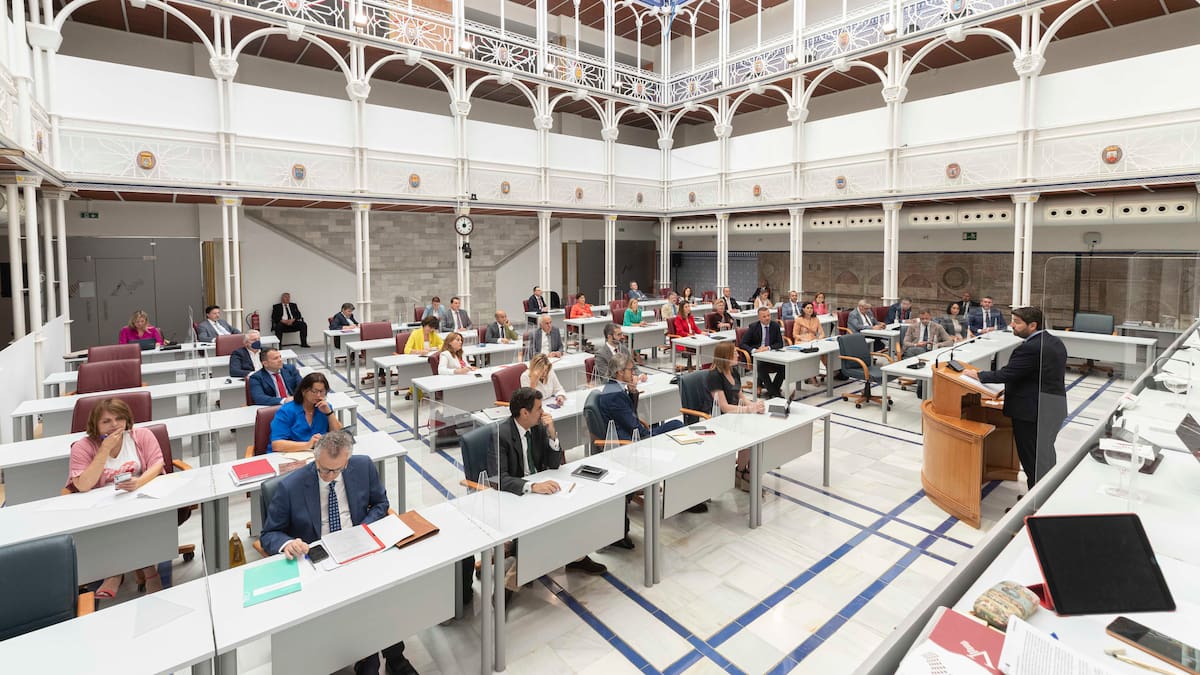 La Asamblea Regional debatirá el día 21 de septiembre la ley para convertir el Mar Menor en Parque Regional