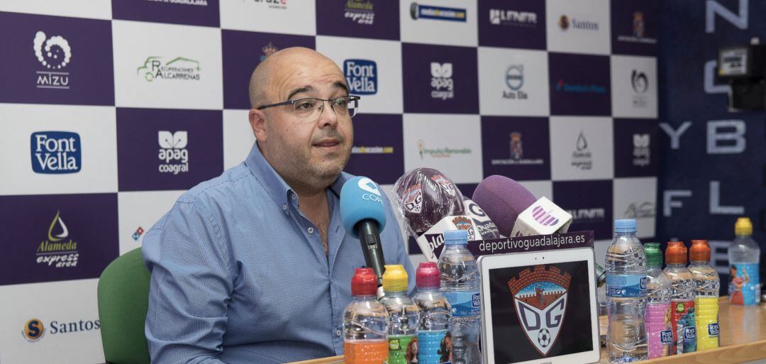 Carlos Ávila, presidente del CD Guadalajara