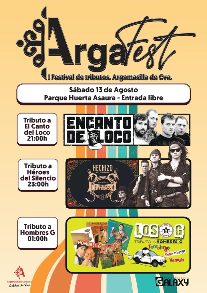 Cartel del primer ArgaFest