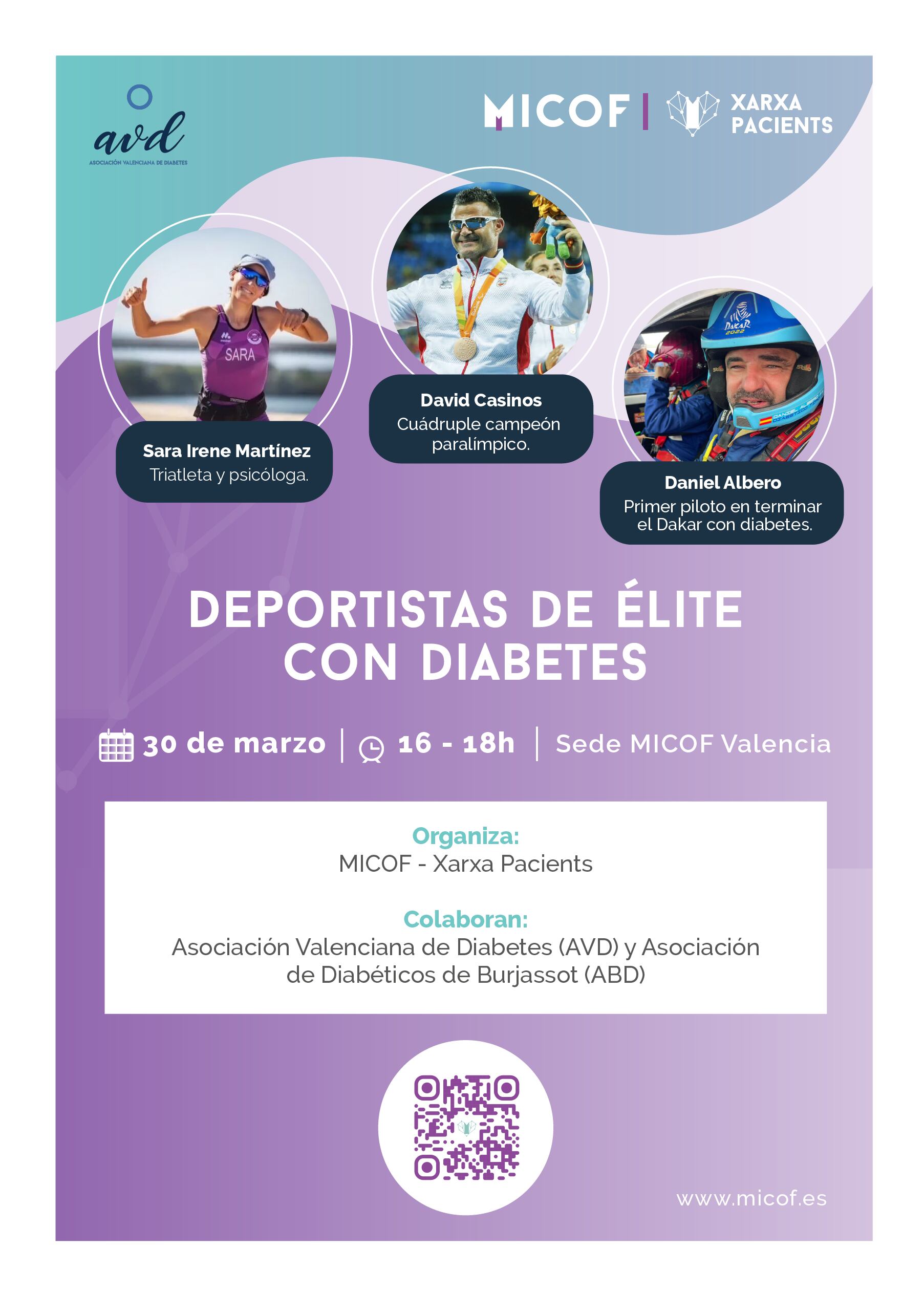 El MICOF reúne a deportistas de élite con diabetes para profundizar en la enfermedad