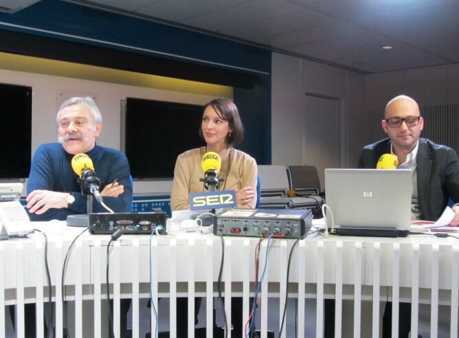 Pedro Mansilla, Marta Tamayo de &#039;Le Secret du Marais&#039; y Enrique Díaz, de Pretty Ballerinas