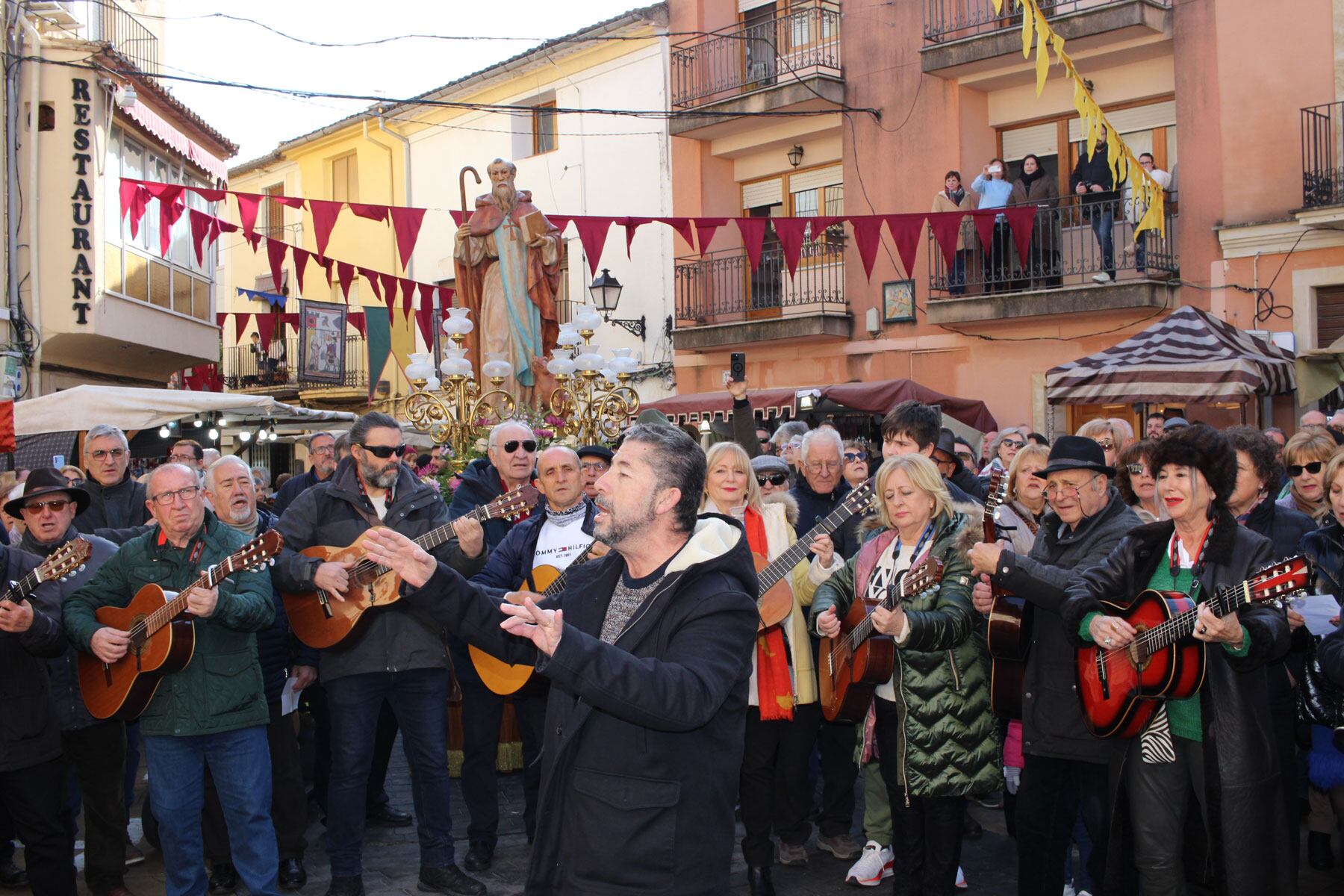 No va faltar la interpretació del tradicional Himne del Tio Pep