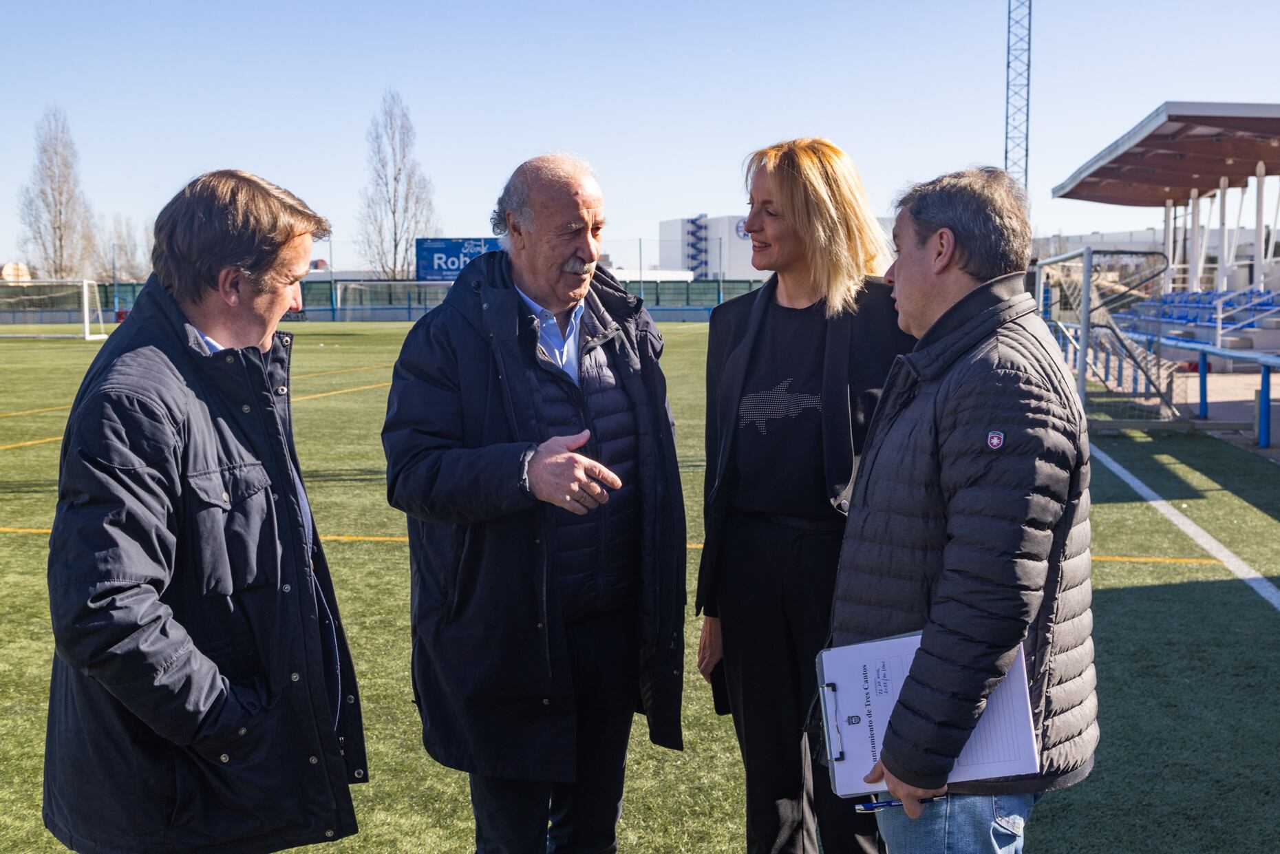 Vicente del Bosque acudirá a Tres Cantos con una masterclass de la mano de su Academia