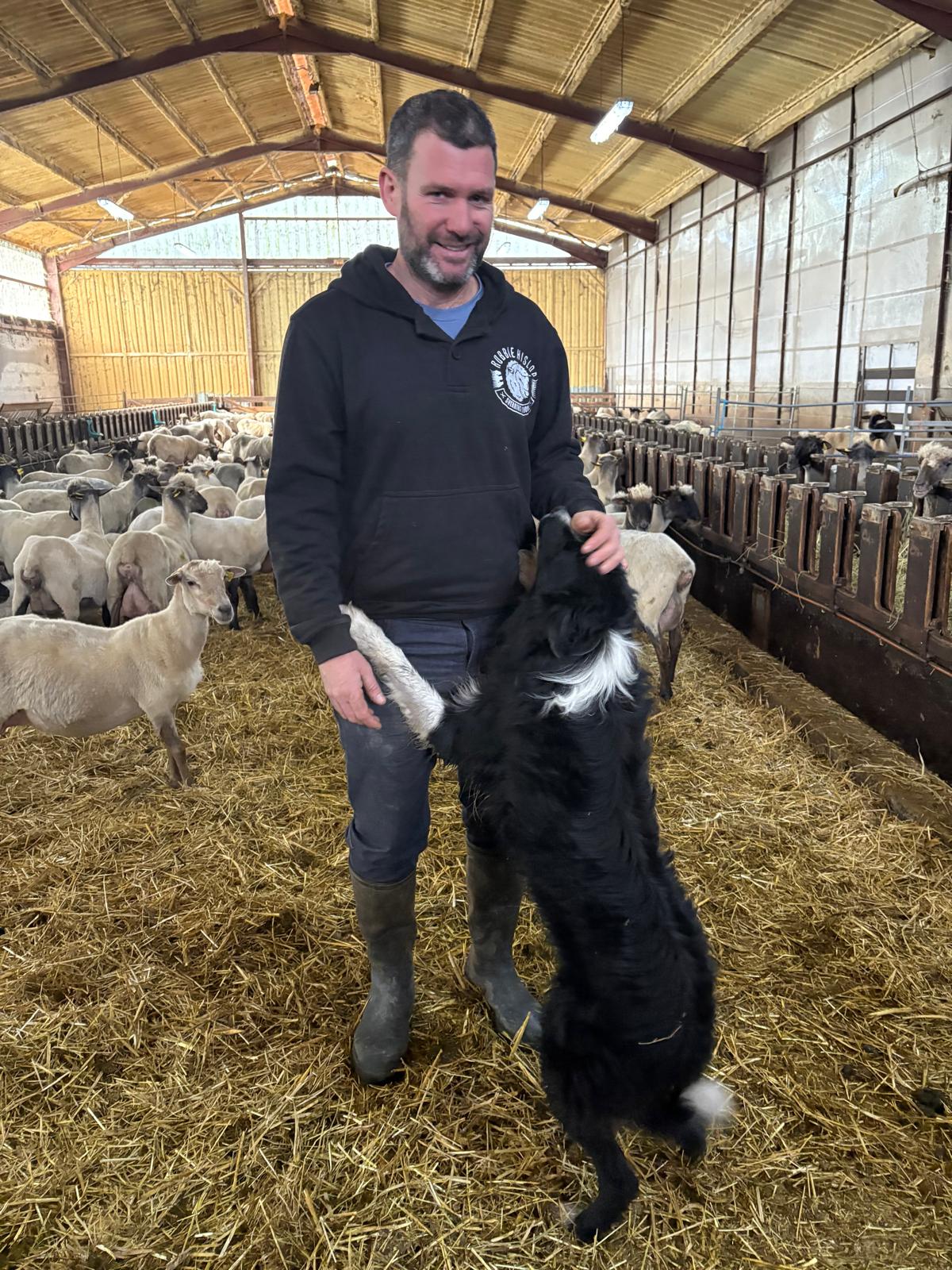 Mikel Etxebarria, esquilador de Dima.