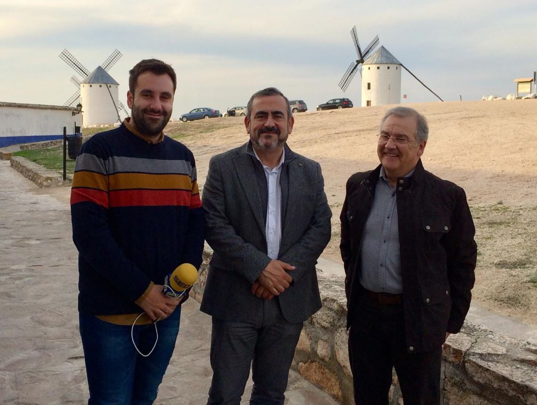 Manuel Carrasco, en el centro, en una de las últimas ediciones de SER en Ruta de SER Alcázar 