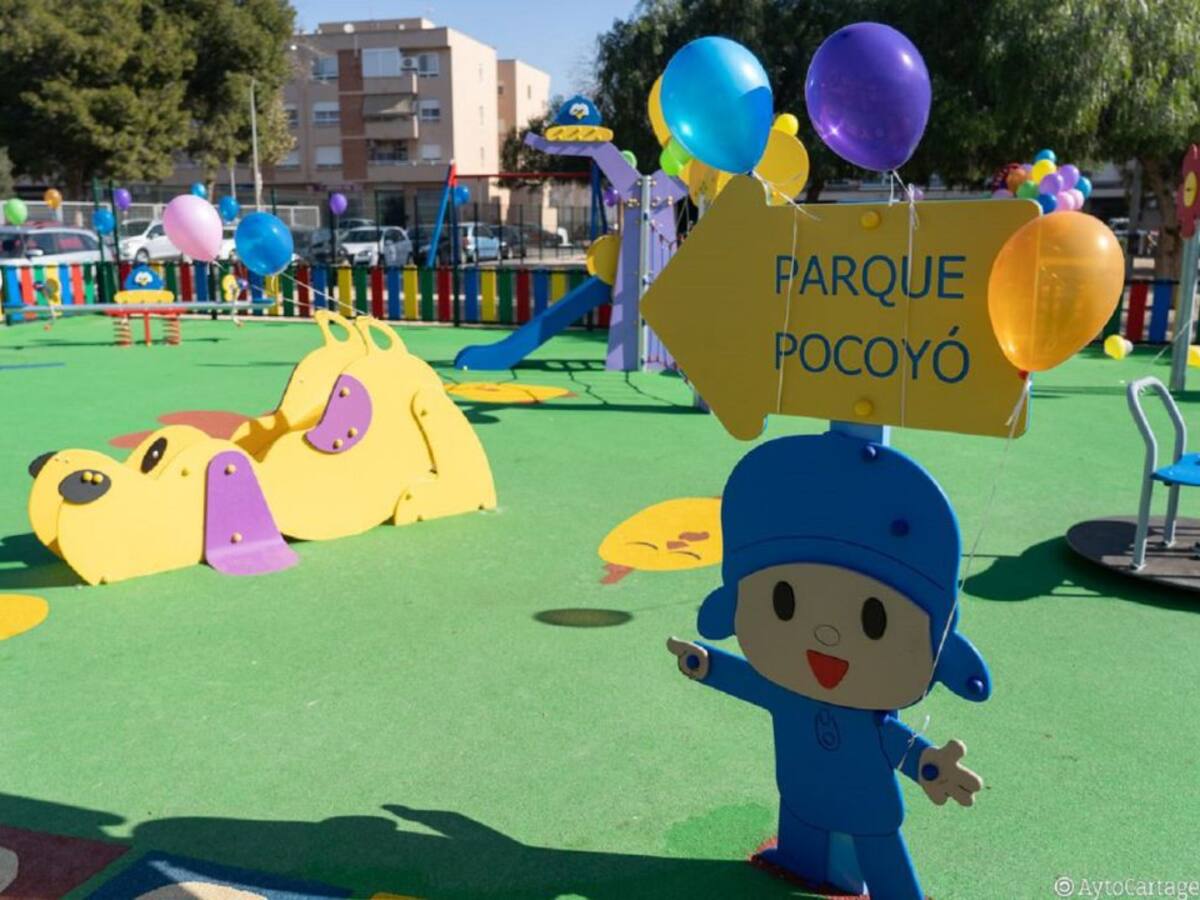 Nueva Cartagena tiene su nuevo parque infantil