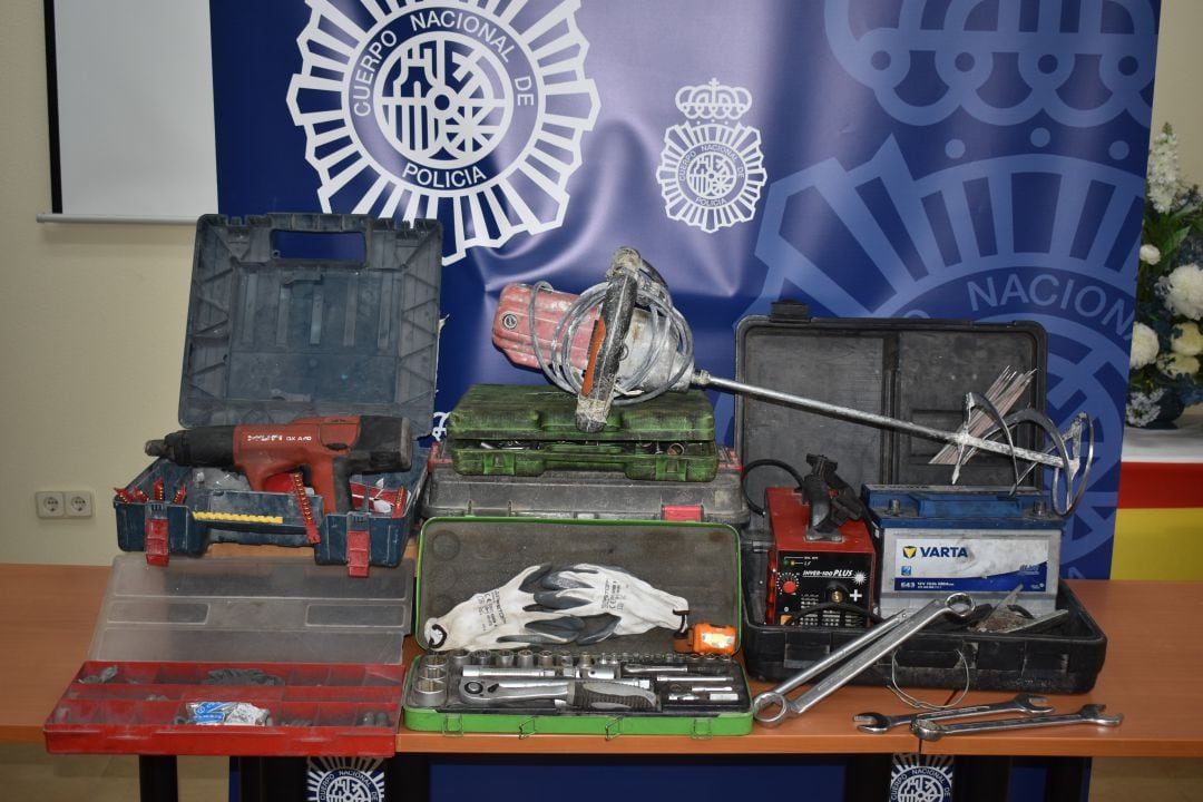 Herramientas robadas