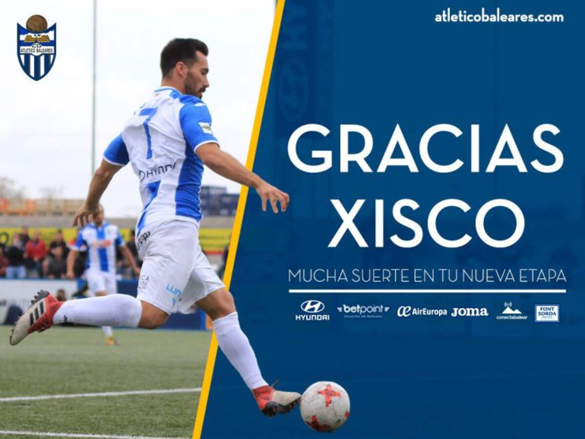 Xisco Hernández deja el Atlético Baleares