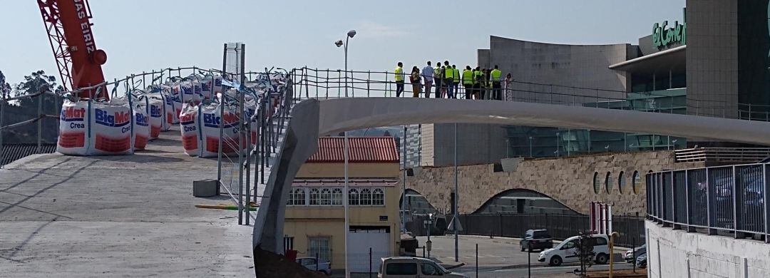 Pasarela de Marineda City, A Coruña