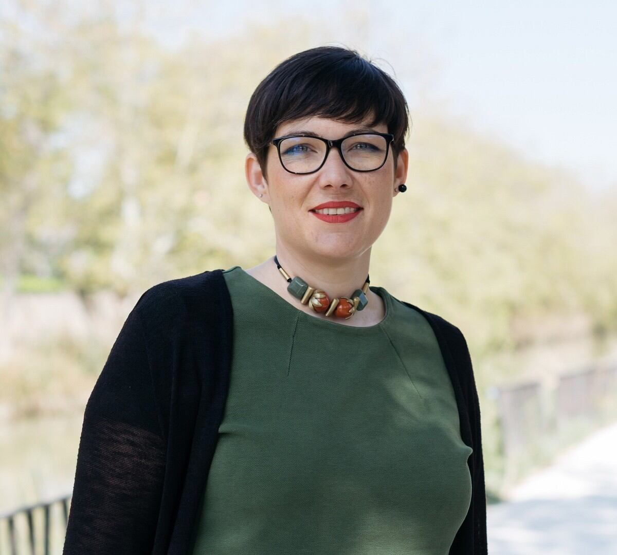 Verónica Villagrasa, secretaria territorial de CHA-Alto Aragón