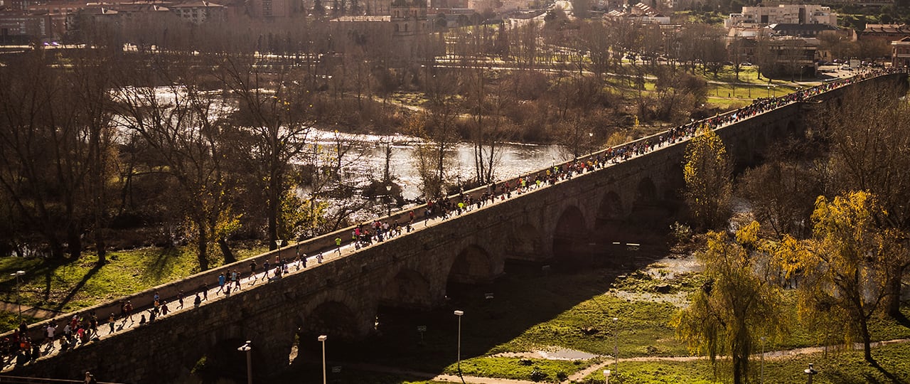Imagen de una San Silvestre anterior en Salamanca/Organización