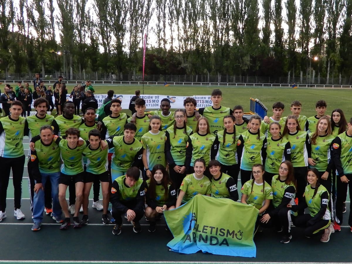 Un Autonómico de gran rédito para el Atletismo Aranda