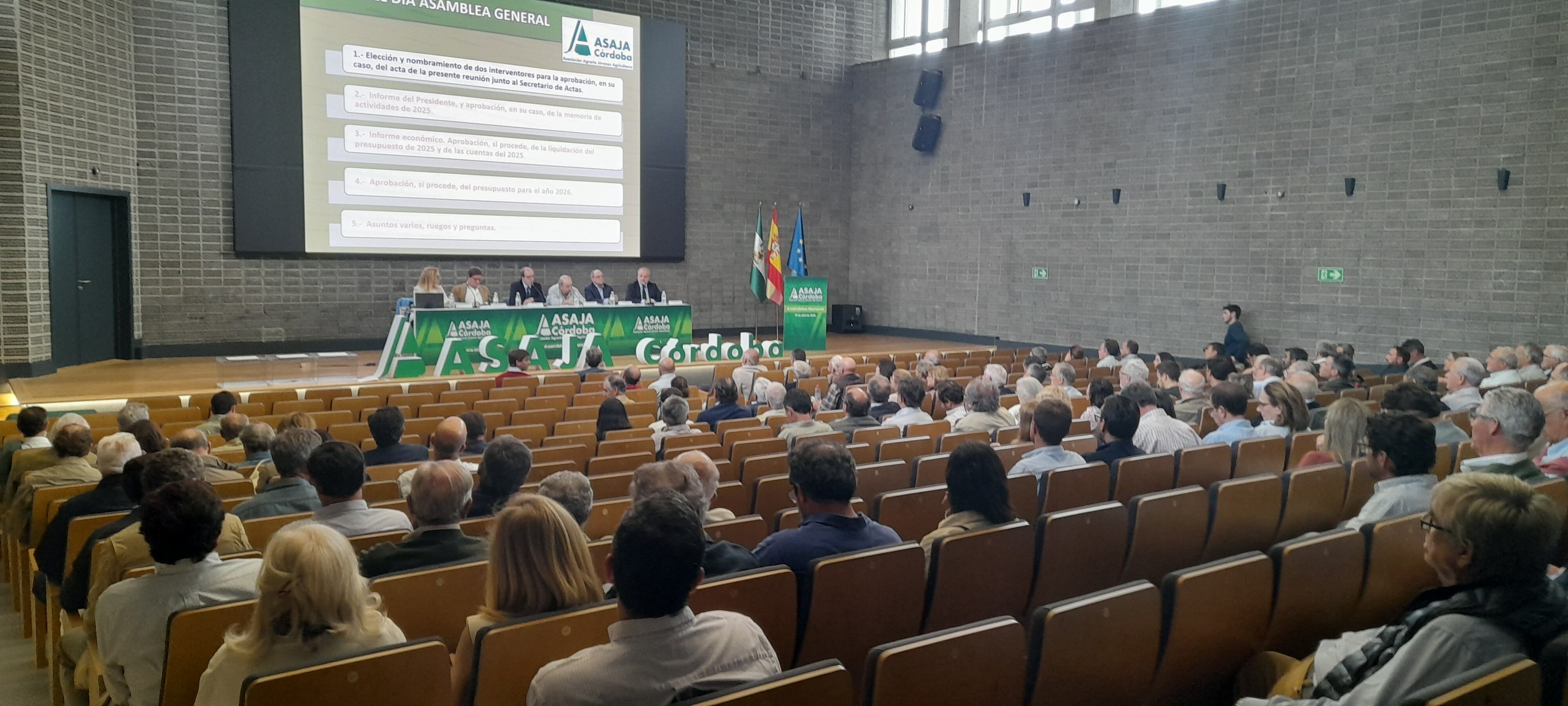 Asamblea de socios de Asaja Córdoba