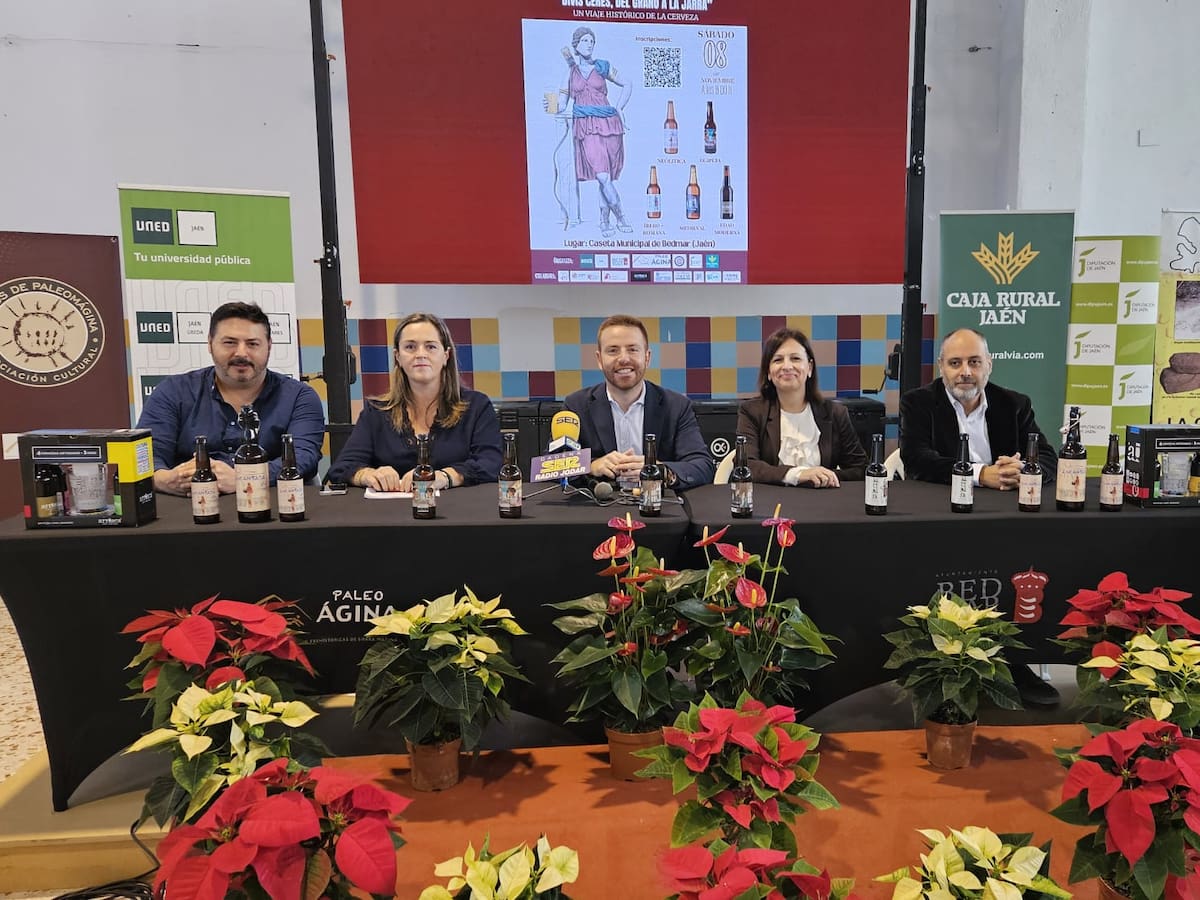 Éxito total de la Jornada Arqueocerveza ‘Divis ceres, del grano a la jarra’ en Bedmar, un recorrido histórico por la cerveza desde el neolítico hasta la edad moderna, pasando por las cervezas egipcia, Íbero-Romana y Medieval