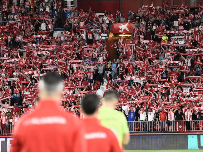 El Almería tuvo 16.205 espectadores ante el Málaga.