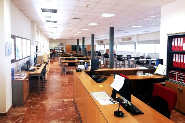 Sala de investigadores del Archivo Histórico Provincial de Alicante