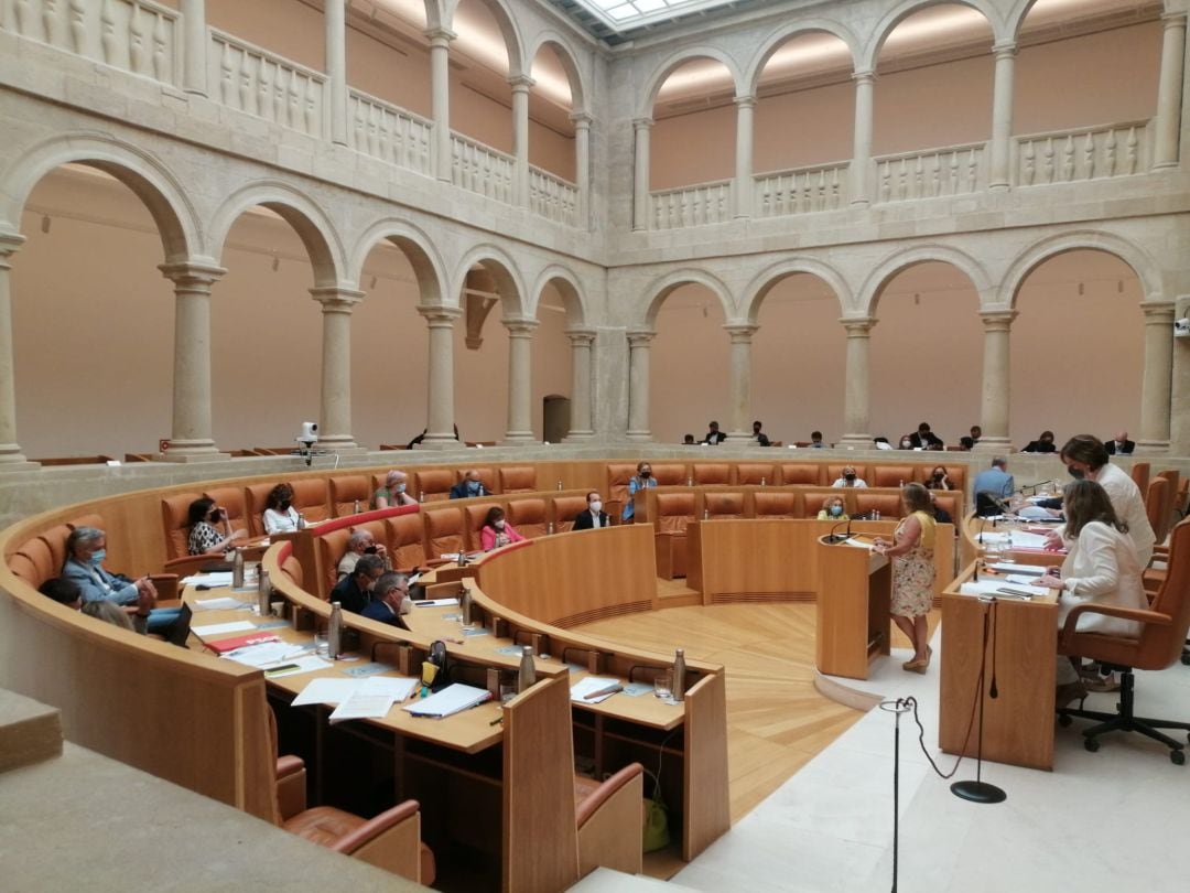 Sesión del Parlamento de La Rioja. 