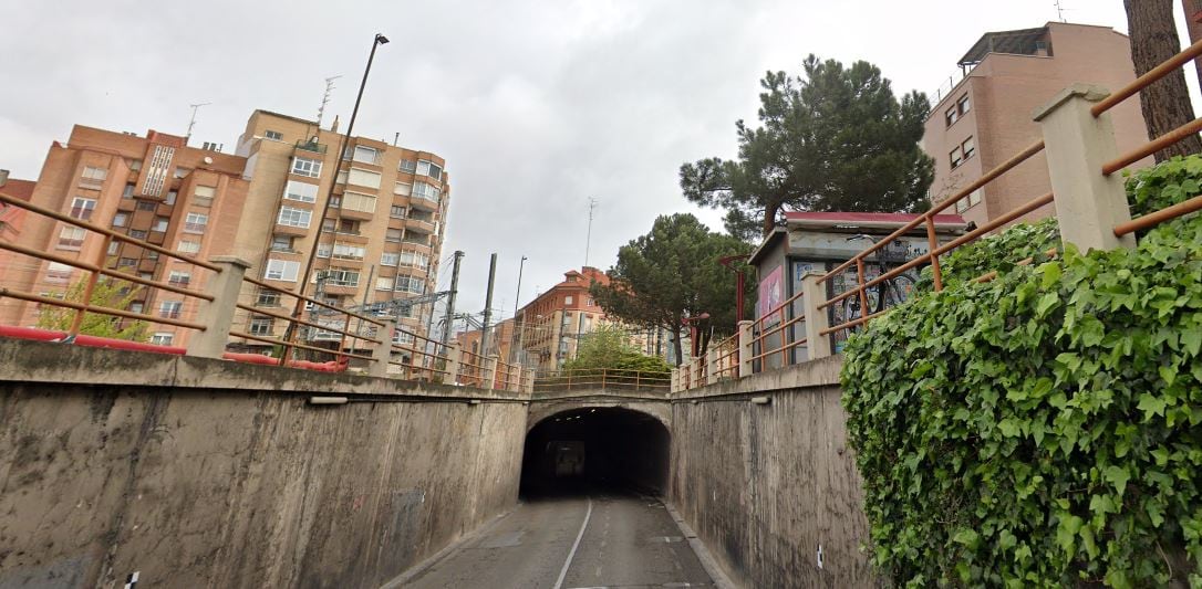 Túnel de Labradores en Valladolid